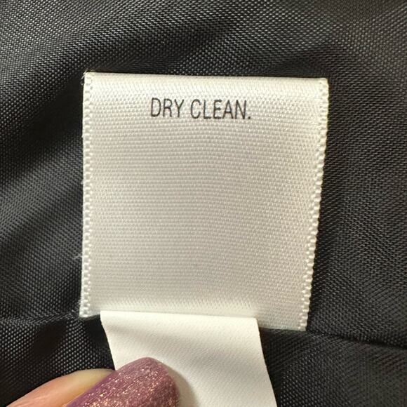 Croft & Barrow Blue & Black Plaid Tweed Button Up Blazer - Picture 11 of 13